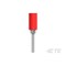 Te Connectivity Pin Terminal, 1.42 mmÂ², PVC, Vinyl Insulated, Red 165167 - alternate 2